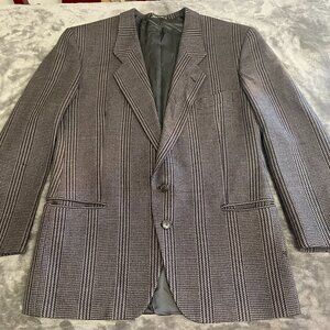 Men’s Mani Giorgio Armani Wool Blazer-L/42-Italian Wool-Classic Tailored Coat